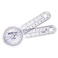 Fabrication Enterprises Fabrication Enterprises 12-1002 Baseline Plastic Goniometer - 360 Degree Head - 6 in. Arms 12-1002